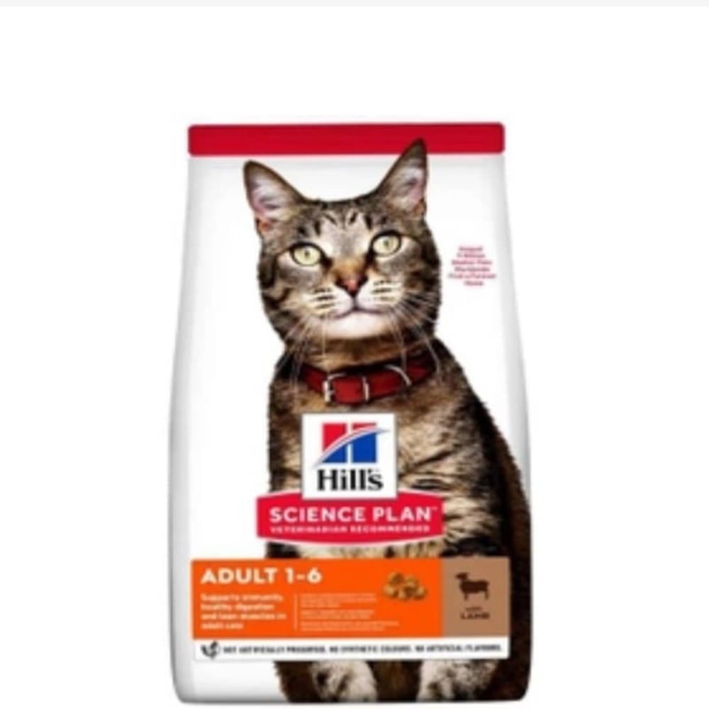 غذای خشک گربه 🐱 هیلز با طعم گوشت بره واتساپ یک و نیم کیلویی۰۹۱۴۳۷۹۹۵۲۴